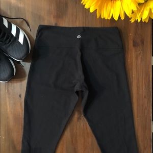 Lululemon Black Wunder Under Pants